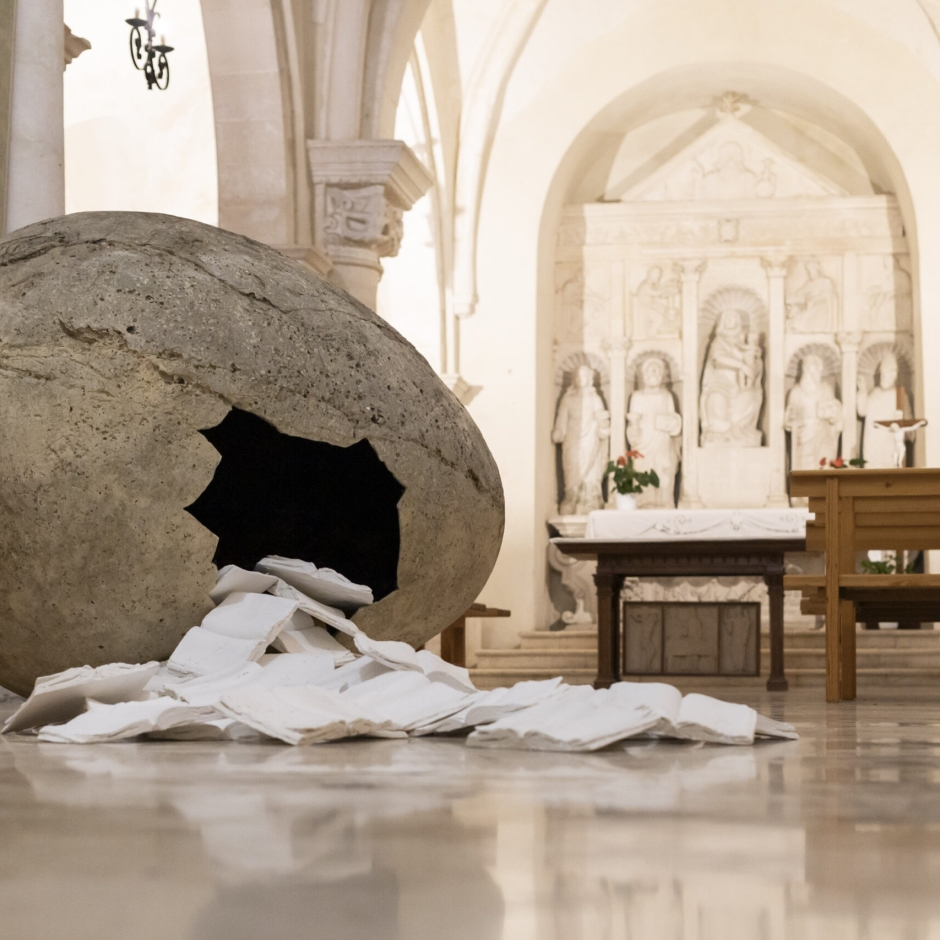 Enzo Guaricci. La vista stessa è una citazione_Mostra Chiesa della Madonna della Greca
